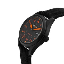 Load image into Gallery viewer, Seiko 5 Sports Flieger Pilot Automatic Black Dial Black Nylon Strap Watch for Men - SRPH33K1