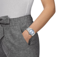 Load image into Gallery viewer, Tissot PRX Quartz Ice Blue Dial Silver Steel Strap Watch for Women - T137.010.11.351.00
