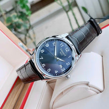 Load image into Gallery viewer, Tissot T-Sport Gent XL Blue Dial Brown Leather Strap Watch for Men - T116.410.16.047.00