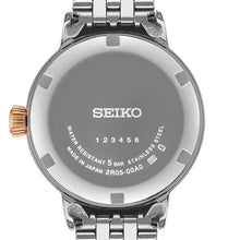 Load image into Gallery viewer, Seiko Presage Cocktail Time Skydiving Automatic Diamonds Mother of Pearl Dial Silver Steel Strap Watch for Women - SRE009J1