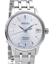 Load image into Gallery viewer, Seiko Presage Cocktail Time Automatic Ice Blue Dial Silver Steel Strap Watch for Men - SRPE19J1