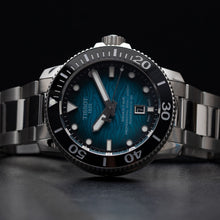 Load image into Gallery viewer, Tissot Seastar 2000 Professional Powermatic 80 Blue Dial Silver Steel Strap Watch for Men - T120.607.11.041.00