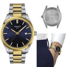 Load image into Gallery viewer, Tissot PR 100 Blue Dial Two Tone Steel Strap Watch for Men - T150.410.22.041.00