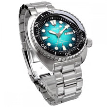 Load image into Gallery viewer, Seiko US Special Edition Automatic Green Dial Silver Steel Strap Watch for Men - SRPH57