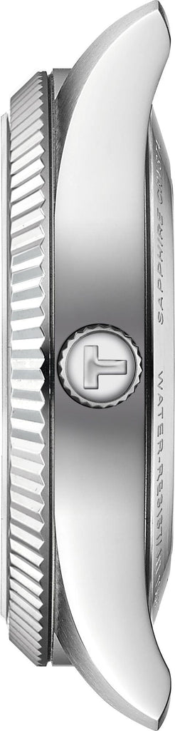 Tissot Ballade Powermatic 80 COSC Silver Dial Silver Steel Strap Watch for Men - T156.408.11.033.00