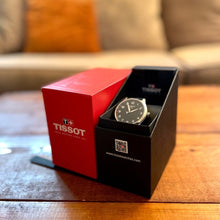 Load image into Gallery viewer, Tissot T-Sport Gent XL Black Dial Black Leather Strap Watch for Men - T116.410.16.057.00
