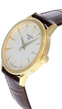 Load image into Gallery viewer, Tissot Classic Dream Ivory Dial Brown Leather Strap Watch for Men - T129.410.36.261.00