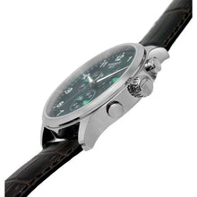 Load image into Gallery viewer, Tissot Chrono XL Classic Green Dial Brown Leather Strap Watch for Men - T116.617.16.092.00