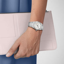 Load image into Gallery viewer, Tissot PRX Quartz Mother of Pearl Dial Silver Steel Strap Watch for Women- T137.210.11.111.00