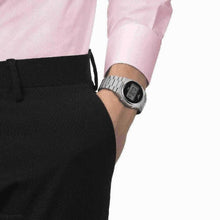 Load image into Gallery viewer, Tissot Digital Quartz Black Dial Silver Steel Strap Watch for Men - T137.463.11.050.00