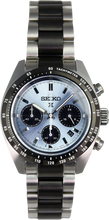 Load image into Gallery viewer, Seiko Prospex Speedtimer Solar Chronograph Limited Edition Blue Dial Two Tone Steel Strap Watch for Men - SSC909