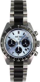 Seiko Prospex Speedtimer Solar Chronograph Limited Edition Blue Dial Two Tone Steel Strap Watch for Men - SSC909