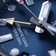 Load image into Gallery viewer, Seiko Prospex Diver Scuba Automatic Blue Dial Silver Steel Strap Watch for Men - SBEJ021