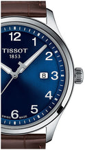 Load image into Gallery viewer, Tissot T-Sport Gent XL Blue Dial Brown Leather Strap Watch for Men - T116.410.16.047.00