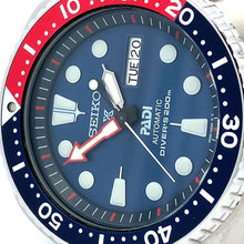 Load image into Gallery viewer, Seiko Prospex Sea Padi Blue Dial Silver Steel Strap Watch for Men - SRPE99K1