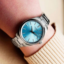 Load image into Gallery viewer, Tissot PR 100 Ice Blue Dial Silver Steel Strap Watch for Women - T150.210.11.351.00