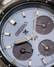 Load image into Gallery viewer, Seiko Prospex Speedtimer Solar Chronograph Limited Edition Blue Dial Two Tone Steel Strap Watch for Men - SSC909