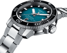 Load image into Gallery viewer, Tissot Seastar 2000 Professional Powermatic 80 Blue Dial Silver Steel Strap Watch for Men - T120.607.11.041.00