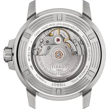 Load image into Gallery viewer, Tissot Seastar 1000 Powermatic 80 Automatic Green Dial Silver Mesh Strap Watch for Men - T120.407.11.091.00