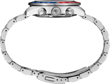Load image into Gallery viewer, Seiko Prospex Solar Chronograph 1969 Re-interpretation Orange Dial Silver Steel Strap Watch for Men - SSC947