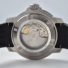 Load image into Gallery viewer, Tissot Seastar 2000 Professional Powermatic 80 Black Dial Black Rubber Strap Watch for Men - T120.607.17.441.00