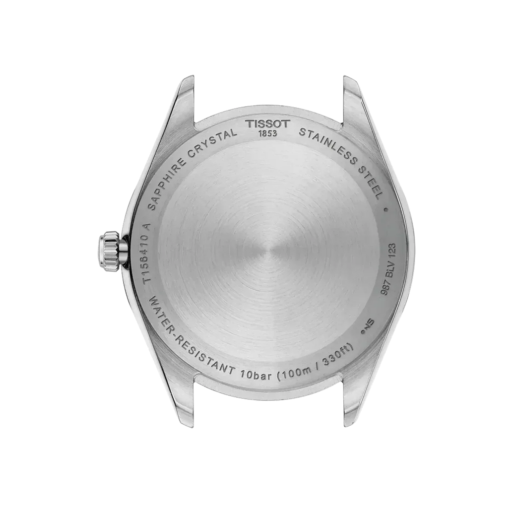 Tissot Ballade Quartz Blue Dial Two Tone Steel Strap Watch for Men - T156.410.22.041.00