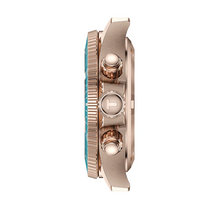 Load image into Gallery viewer, Tissot Seastar 1000 Chronograph Turqouise Dial Turqouise Rubber Strap Watch for Women - T120.217.37.041.00
