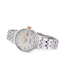 Load image into Gallery viewer, Seiko Presage Cocktail Time Skydiving Automatic Diamonds Mother of Pearl Dial Silver Steel Strap Watch for Women - SRE009J1
