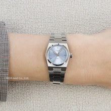 Load image into Gallery viewer, Tissot PRX Quartz Ice Blue Dial Silver Steel Strap Watch for Women - T137.010.11.351.00