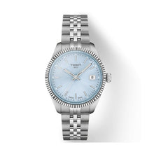 Load image into Gallery viewer, Tissot Ballade Quartz Blue Dial Silver Steel Strap Watch for Women - T156.210.11.351.00