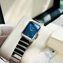 Load image into Gallery viewer, Tissot SRV Blue Dial Silver Steel Strap Watch for Women - T160.110.11.043.00
