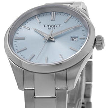 Load image into Gallery viewer, Tissot PR 100 Ice Blue Dial Silver Steel Strap Watch for Women - T150.210.11.351.00