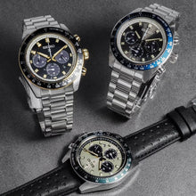 Load image into Gallery viewer, Seiko Prospex Speedtimer Solar Chronograph Grey Dial Silver Steel Strap Watch for Men - SSC939