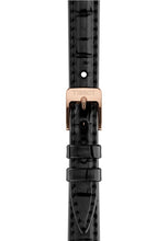 Load image into Gallery viewer, Tissot SRV White Mother of Pearl Dial Black Leather Strap Watch for Women - T160.110.36.113.00
