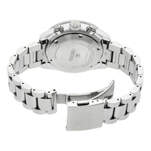 Load image into Gallery viewer, Seiko Prospex Speedtimer Solar Chronograph Grey Dial Silver Steel Strap Watch for Men - SSC939