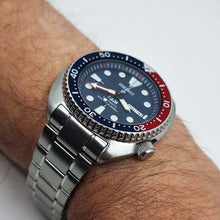 Load image into Gallery viewer, Seiko Prospex Sea Padi Blue Dial Silver Steel Strap Watch for Men - SRPE99K1