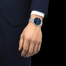 Load image into Gallery viewer, Tissot Chemin des Tourelles Powermatic 80 Green Dial Silver Steel Strap Watch for Men - T139.407.11.091.00