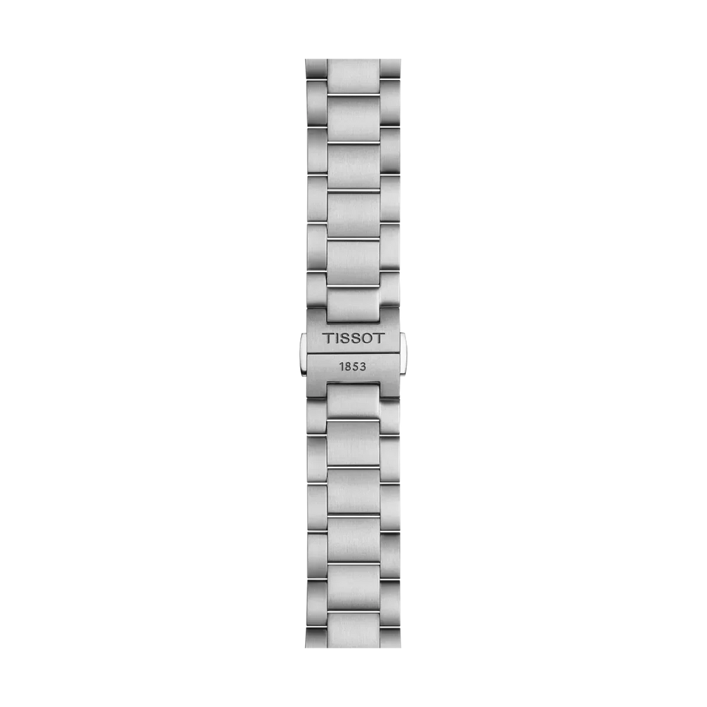 Tissot PR 100 Vuelta Chronograph Black Dial Silver Steel Strap Watch for Men - T150.417.11.051.01