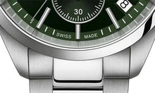 Load image into Gallery viewer, Tissot PR 100 Chronograph Green Dial Silver Steel Strap Watch for Men - T150.417.11.091.00