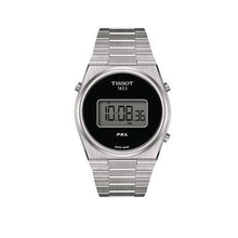 Load image into Gallery viewer, Tissot Digital Quartz Black Dial Silver Steel Strap Watch for Men - T137.463.11.050.00