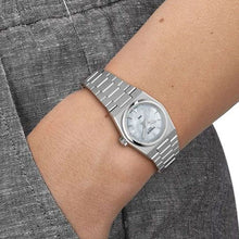 Load image into Gallery viewer, Tissot PRX Quartz Mother of Pearl Dial Silver Steel Strap Watch for Women - T137.010.11.111.00