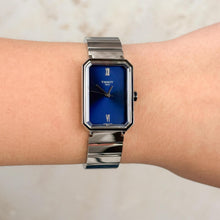 Load image into Gallery viewer, Tissot SRV Blue Dial Silver Steel Strap Watch for Women - T160.110.11.043.00