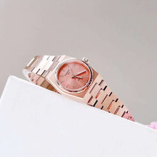 Load image into Gallery viewer, Tissot PRX Diamonds Rose Gold Dial Rose Gold Steel Strap Watch for Women - T137.010.33.506.00