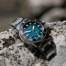 Load image into Gallery viewer, Tissot Seastar 2000 Professional Powermatic 80 Blue Dial Silver Steel Strap Watch for Men - T120.607.11.041.00