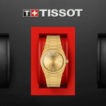 Load image into Gallery viewer, Tissot PRX 25mm Gold DIal Gold Steel Strap Watch for Women - T137.010.33.021.00