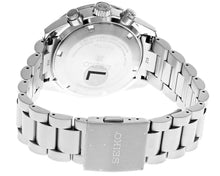 Load image into Gallery viewer, Seiko Prospex Speedtimer Solar Chronograph Grey Dial Silver Steel Strap Watch for Men - SSC939