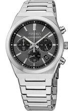 Load image into Gallery viewer, Seiko Conceptual Chronograph Grey Dial Silver Steel Strap Watch for Men - SSB455P1