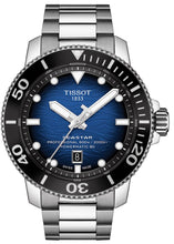 Load image into Gallery viewer, Tissot Seastar 2000 Professional Powermatic 80 Blue Dial Silver Steel Strap Watch for Men - T120.607.11.041.01
