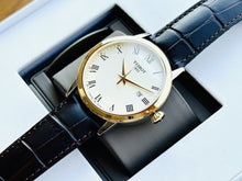 Load image into Gallery viewer, Tissot Classic Dream Ivory Dial Brown Leather Strap Watch for Men - T129.410.26.263.00