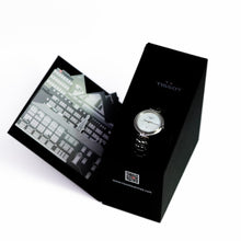 Load image into Gallery viewer, Tissot T-Lady Flamingo Diamonds Mother of Pearl Dial SIlver Steel Strap Watch for Women - T094.210.11.116.02